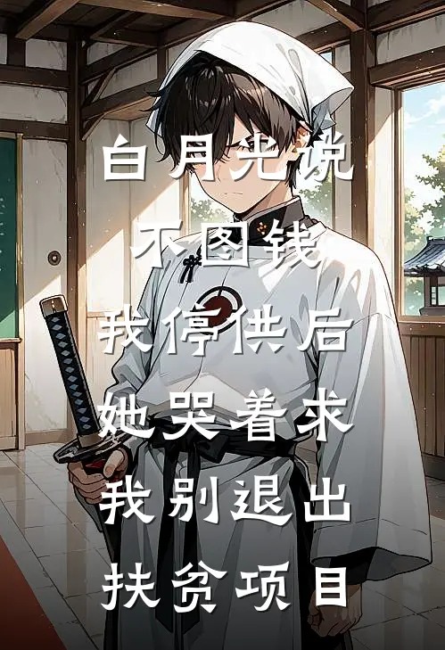 白月光说不图钱，我停供后她哭着求我别退出扶贫项目