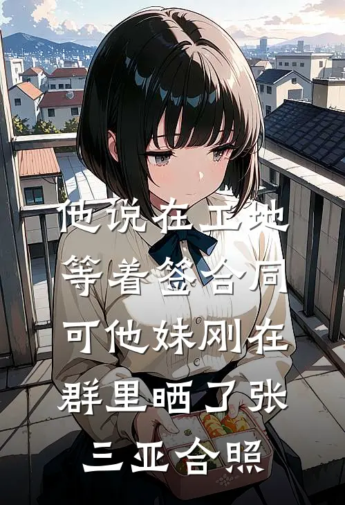 他说在工地等着签合同，可他妹刚在群里晒了张三亚合照