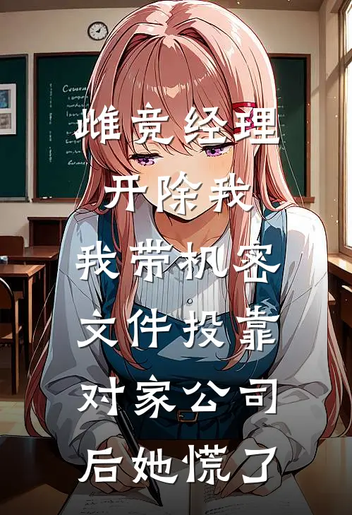 雌竞经理开除我，我带机密文件投靠对家公司后她慌了