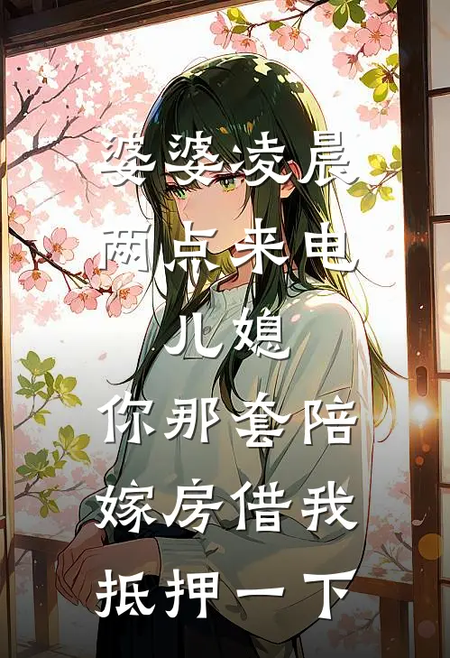 婆婆凌晨两点来电：儿媳，你那套陪嫁房借我抵押一下