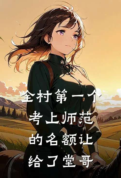 全村第一个考上师范的名额让给了堂哥