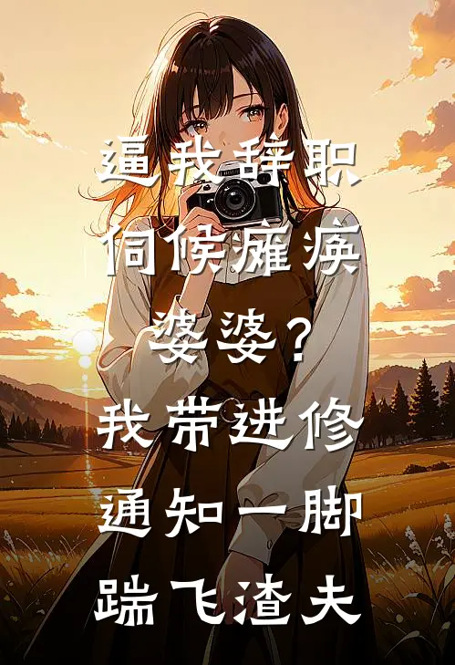 逼我辞职伺候瘫痪婆婆？我带进修通知一脚踹飞渣夫