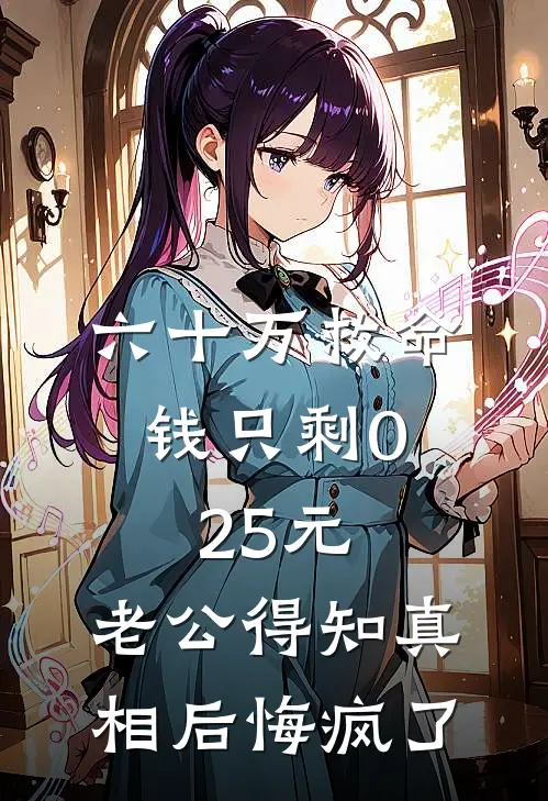 六十万救命钱只剩0.25元，老公得知真相后悔疯了
