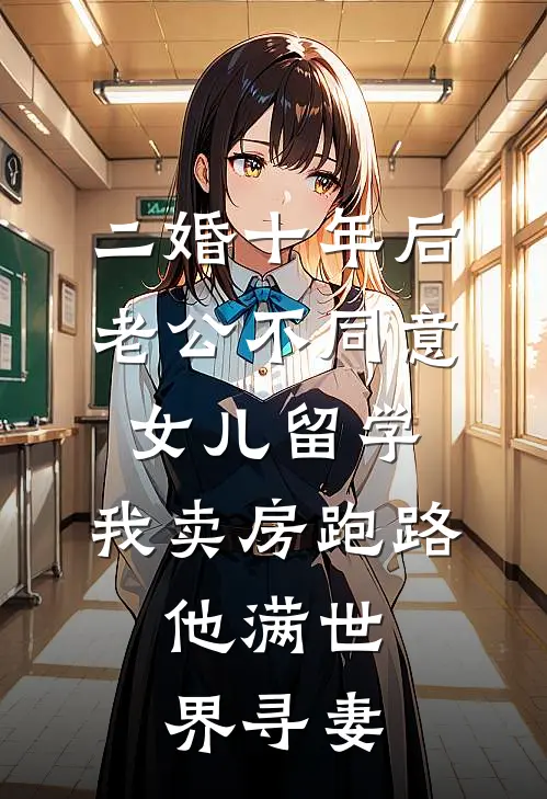二婚十年后老公不同意女儿留学，我卖房跑路，他满世界寻妻